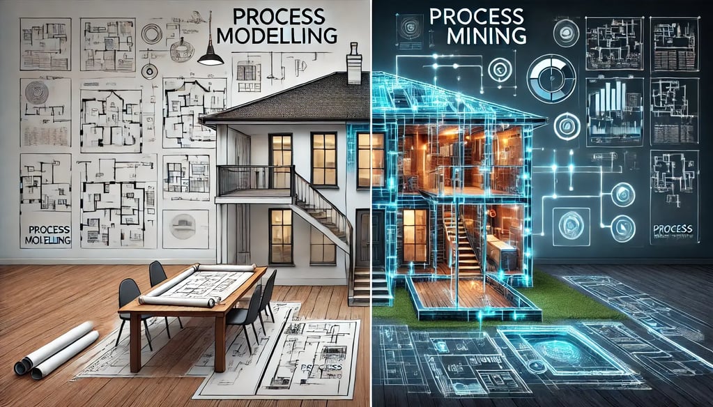 Il Potere della Combinazione tra Process Modeling e Process Mining: Costruire il Ponte verso l’Eccellenza dei Processi