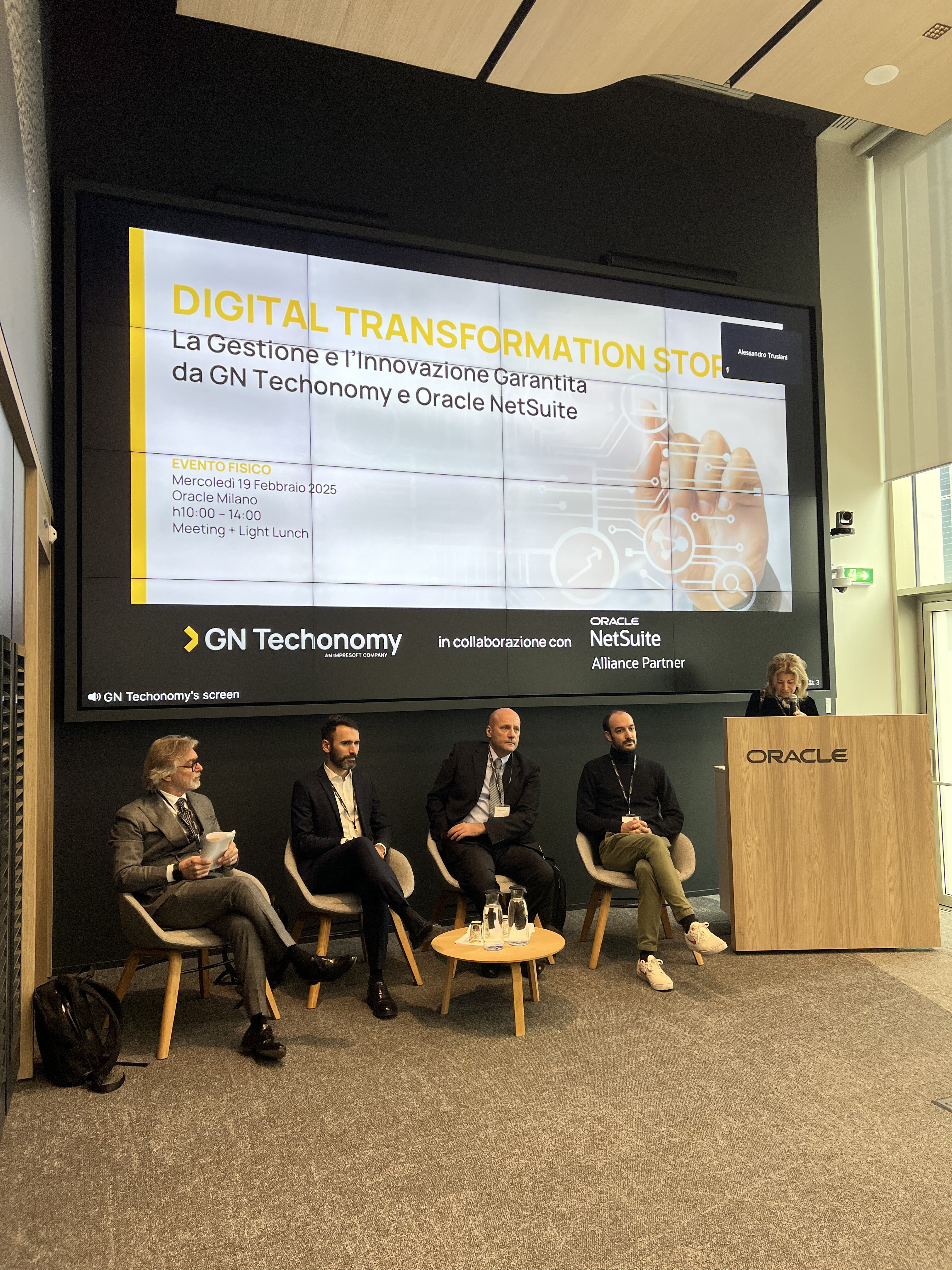 GN Techonomy e Oracle NetSuite presentano: “Digital Transformation Stories”